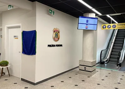 Instalação da PF no Aeroporto de Teresina