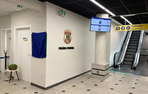Instalação da PF no Aeroporto de Teresina