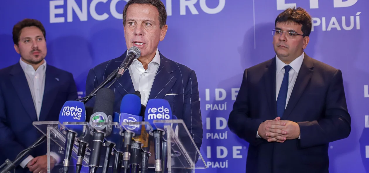 João Doria no lançamento do Lide Piauí