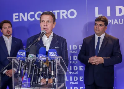 João Doria no lançamento do Lide Piauí