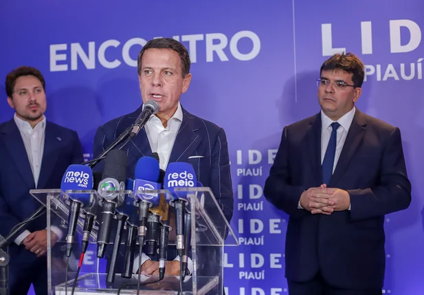 João Doria no lançamento do Lide Piauí