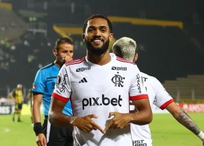 Juninho foi o autor do gol da vitória do Flamengo contra o Táchira na estreia da Libertadores