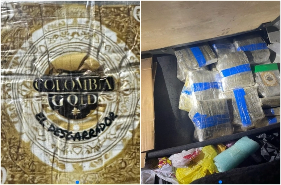 Maconha do tipo Colonbian Gold apreendida pela Polícia Federal