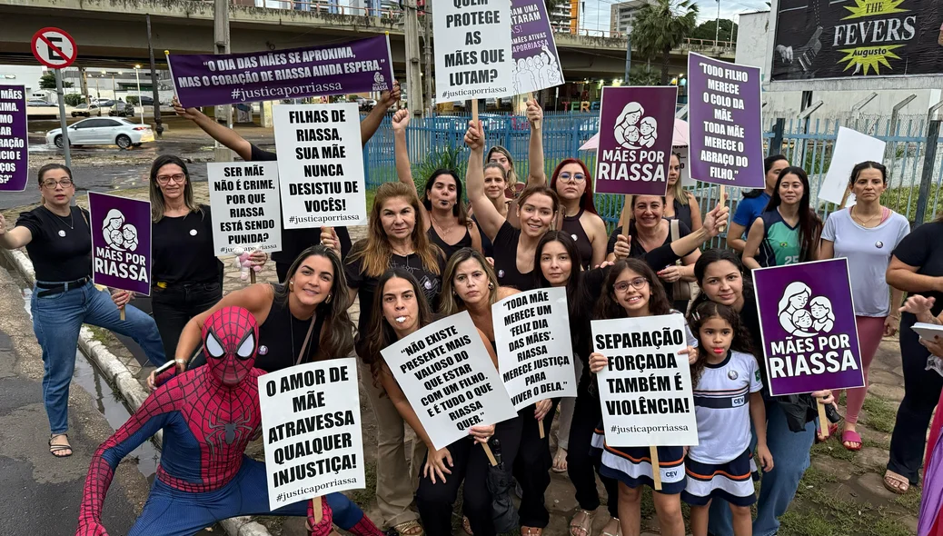 Mães se solidarizam com o caso de Riassa Dourado