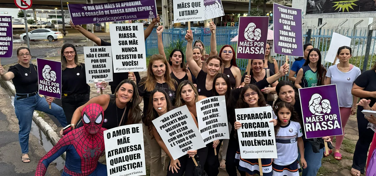 Mães se solidarizam com o caso de Riassa Dourado