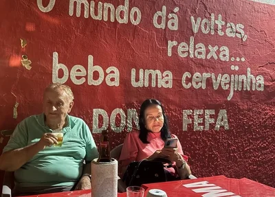 Mão Santa e Adalgisa Moraes Souza
