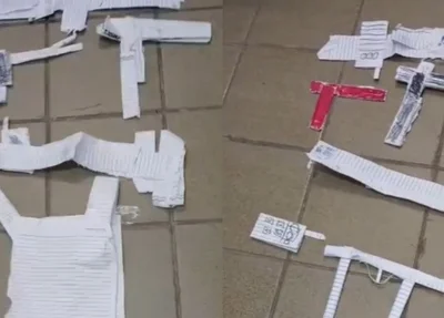 Material produzido pelas crianças