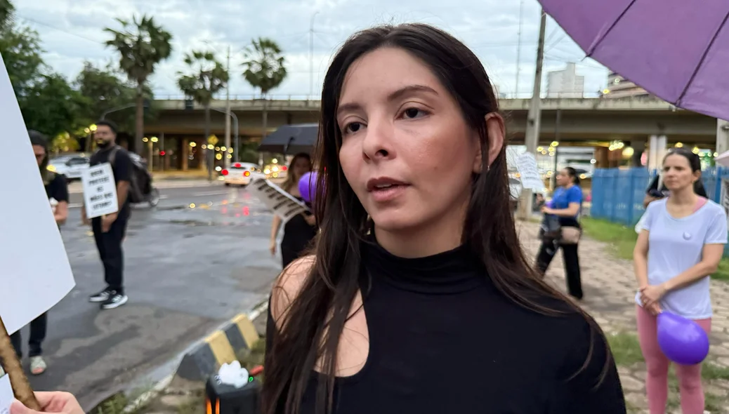 Mila Portela participa do movimento de mães