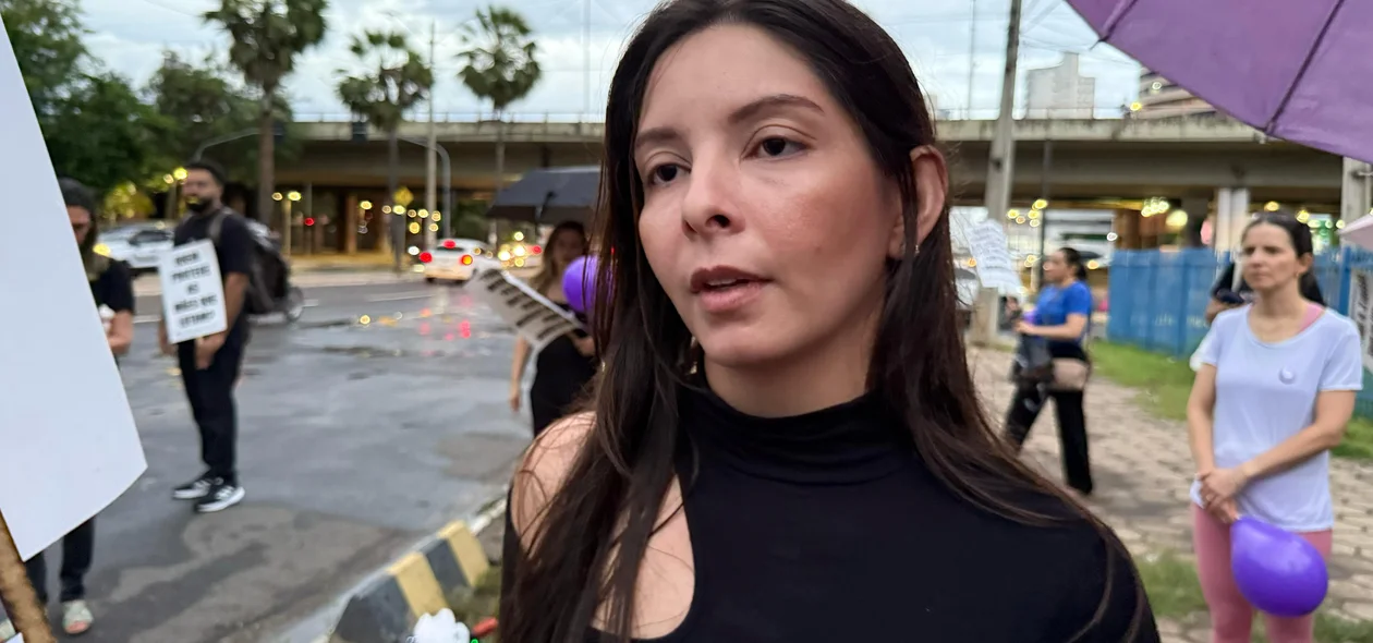 Mila Portela participa do movimento de mães