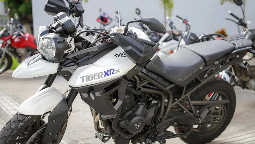 Moto apreendida