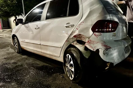 Motorista fica ferido em estado grave após acidente entre dois carros em Água Branca
