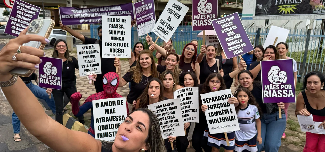 Movimentação de mães na Avenida Marechal Castelo Branco