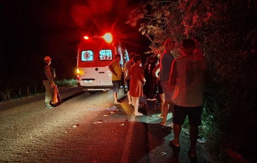 Mulher fica ferida após acidente de moto na PI 112 em União