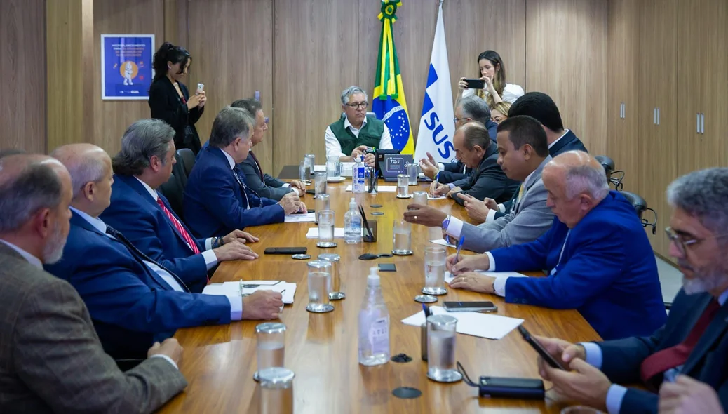 O encontro ocorreu em Brasília