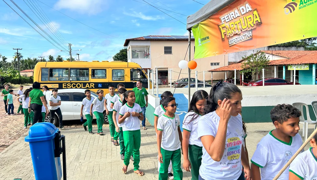 O evento reuniu diversos estudantes