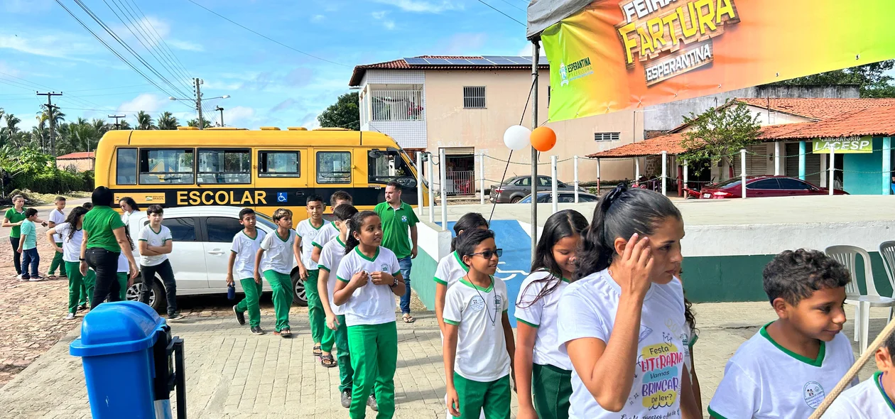 O evento reuniu diversos estudantes