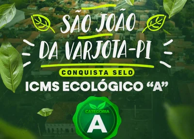 O município garantiu a adesão ao ICMS Ecológico na categoria A