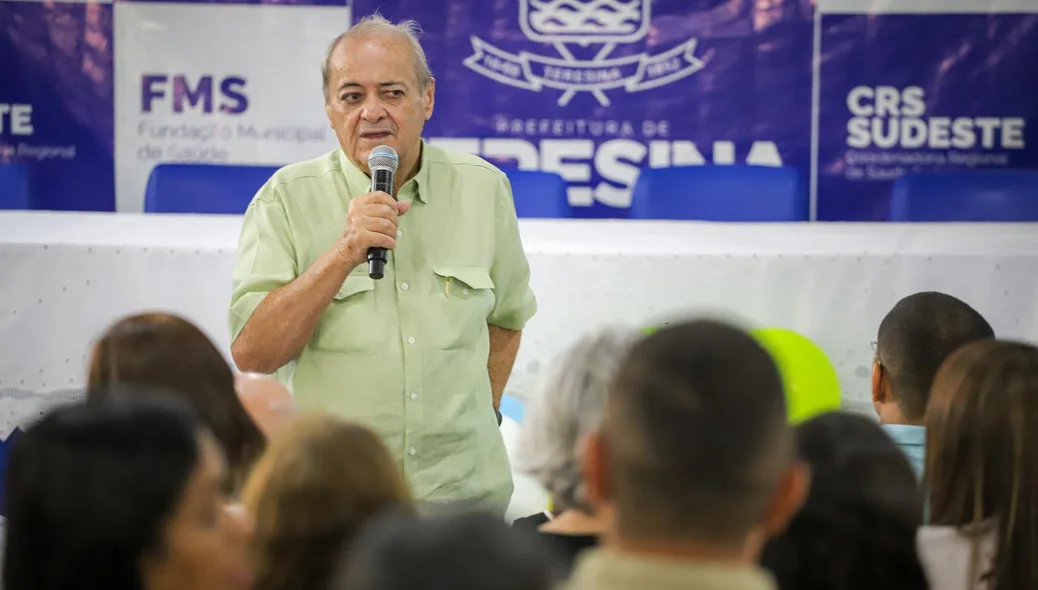 O prefeito de Teresina, Dr. Silvio Mendes