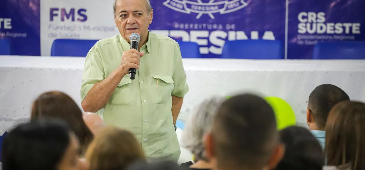 O prefeito de Teresina, Dr. Silvio Mendes