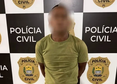 O suspeito, identificado apenas pelas iniciais J.L.F.C.B, foi localizado em Boqueirão
