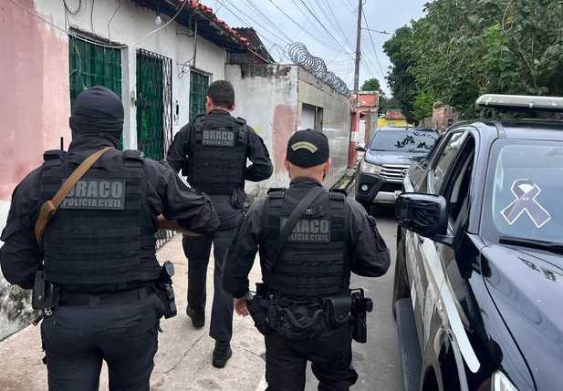 Operação DRACO 202 deflagrada na zona norte de Teresina