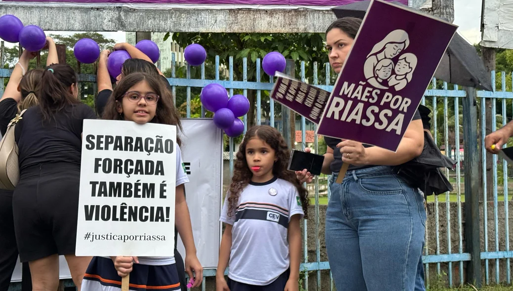Organização do protesto em prol de Riassa Dourado