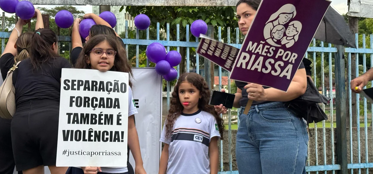 Organização do protesto em prol de Riassa Dourado