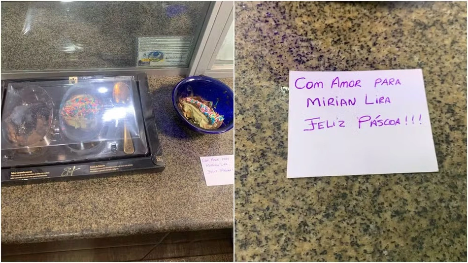 Ovo de Páscoa supostamente envenenado foi entregue à mãe da criança