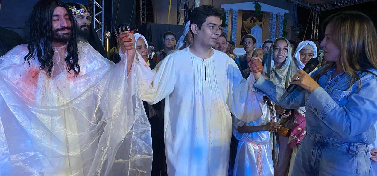 Paixão de Cristo 2025 contou com apoio da Prefeitura de Esperantina