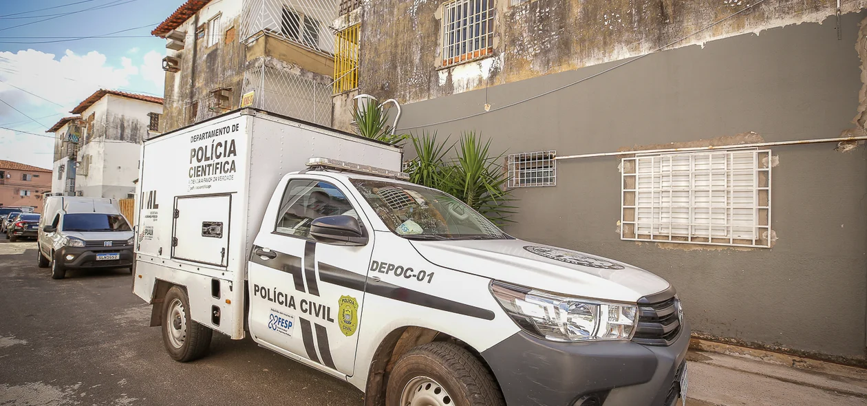 Perícia Criminal no local do feminicídio