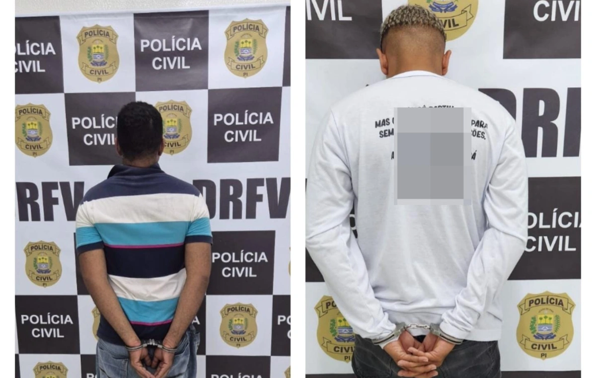Polícia Civil prende suspeitos de roubo e furto de motocicletas em Teresina