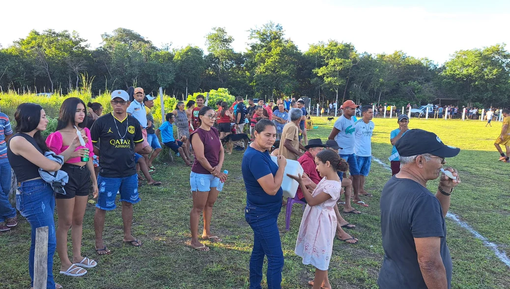 População compareceu ao campeonato