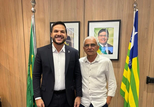 Prefeito Agamenon Franco com Washington Bandeira