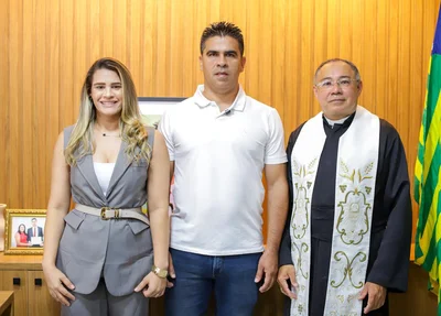 Prefeito Belauto Bigode organizou evento de reabertura do prédio da Prefeitura