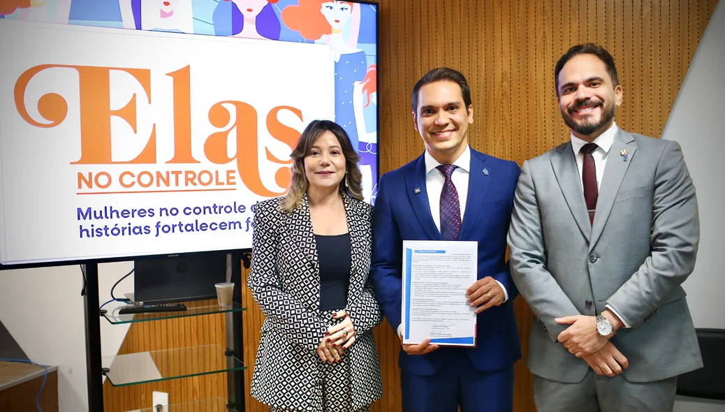 Prefeito Dr. Gilberto Júnior adere ao projeto “Elas no Controle”