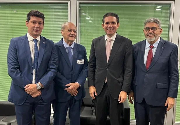 Prefeito Sílvio Mendes se reuniu com Hugo Motta em Brasília