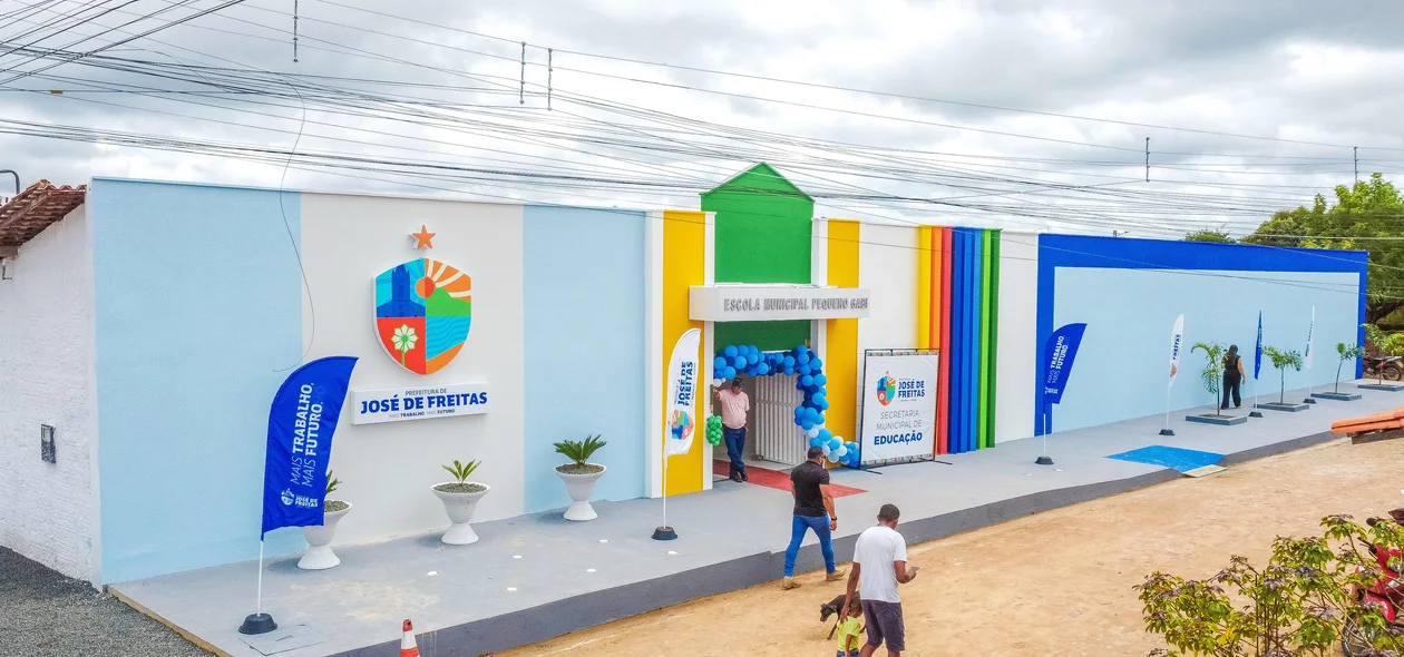 Prefeitura de José de Freitas inaugura Escola Municipal Pequeno Gabi