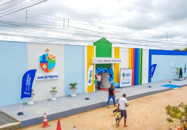 Prefeitura de José de Freitas inaugura Escola Municipal Pequeno Gabi