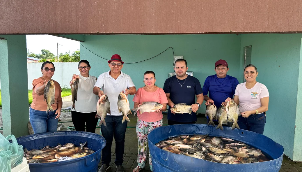 Prefeitura de São João do Arraial entregou 5 toneladas de peixes