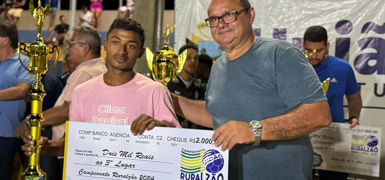 Premiação do 3º lugar