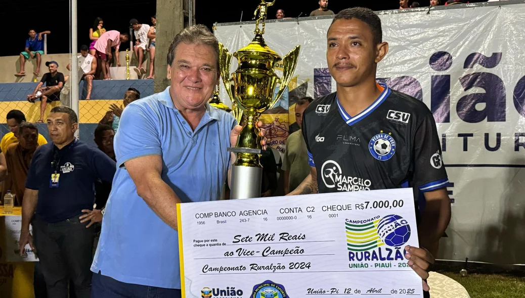 Premiação do vice-campeão