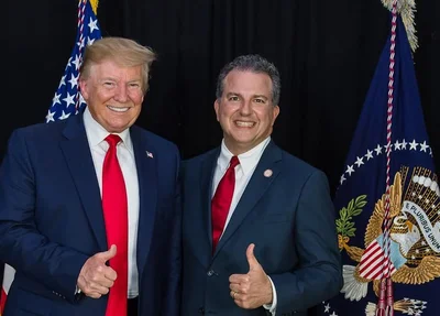 Presidente Trump e Republicano Jimmy Patronis