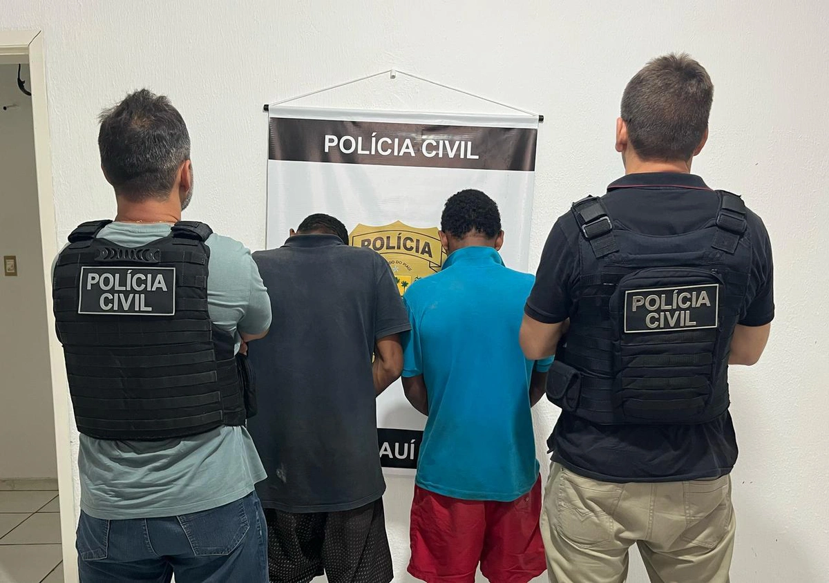 Presos pelo 12º DP de Teresina