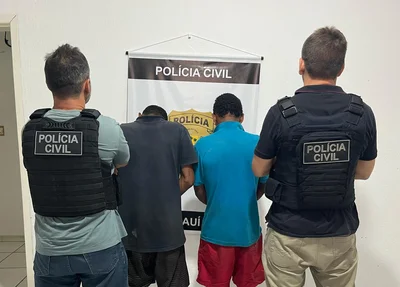 Presos pelo 12º DP de Teresina