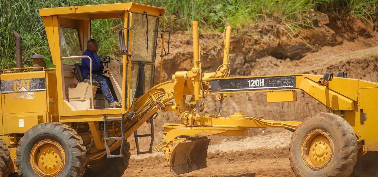 Prolongamento da Via Sul está em obras