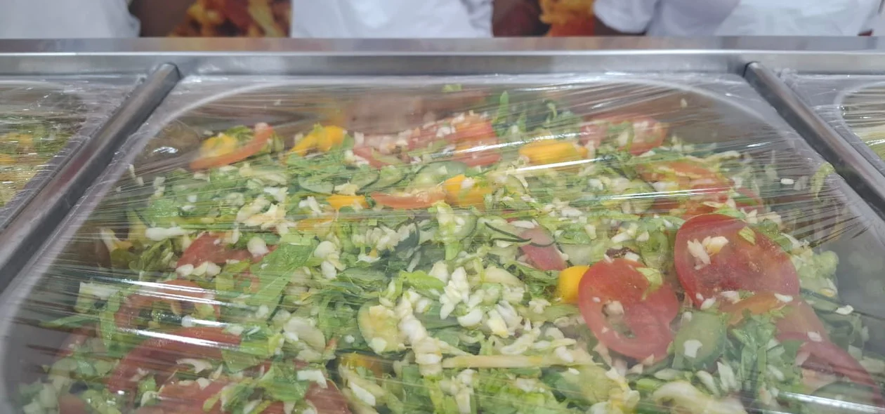 Salada garante refeição balanceada