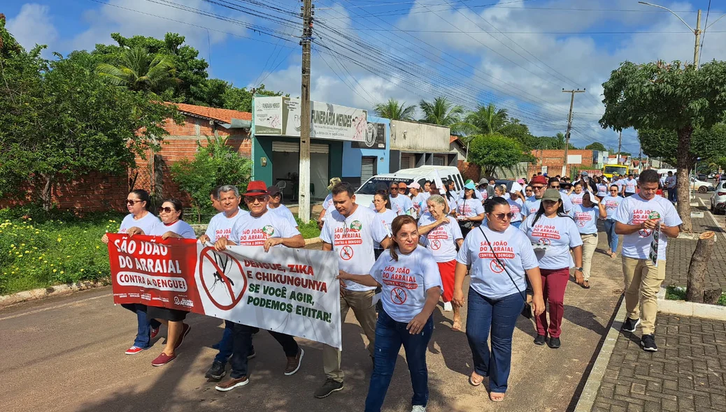 São João do Arraial mobiliza todas as Secretarias em Mutirão de Combate à Dengue