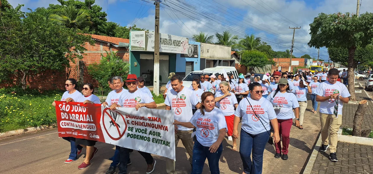São João do Arraial mobiliza todas as Secretarias em Mutirão de Combate à Dengue