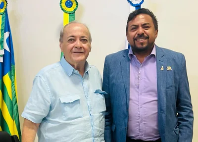 Sílvio Mendes, prefeito de Teresina, e João Pereira, vereador pelo PT