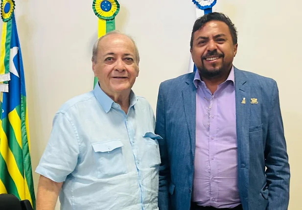 Sílvio Mendes, prefeito de Teresina, e João Pereira, vereador pelo PT